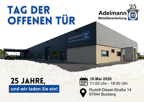 Die Einladung zum Tag der offenen Tür am 10. Mai 2026.